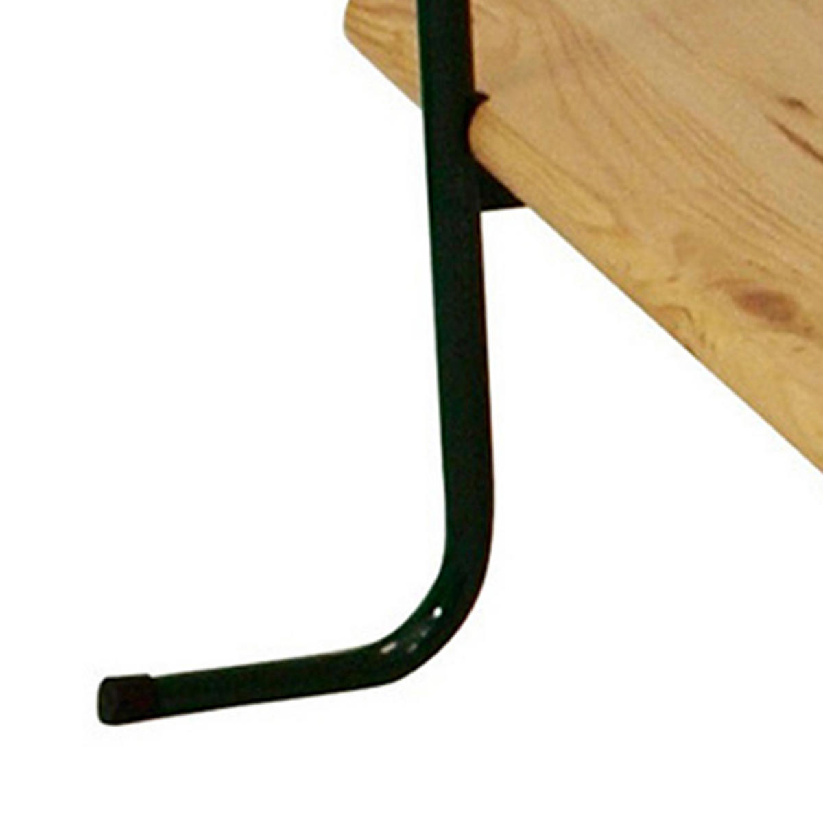 STEHTISCH Mino - 220cm klappbar, Bistrotisch Metall + Holz lackiert, Bartsich mit Fuss-Stütze - Braun, Metall (70/220/110cm) - TPFGarden