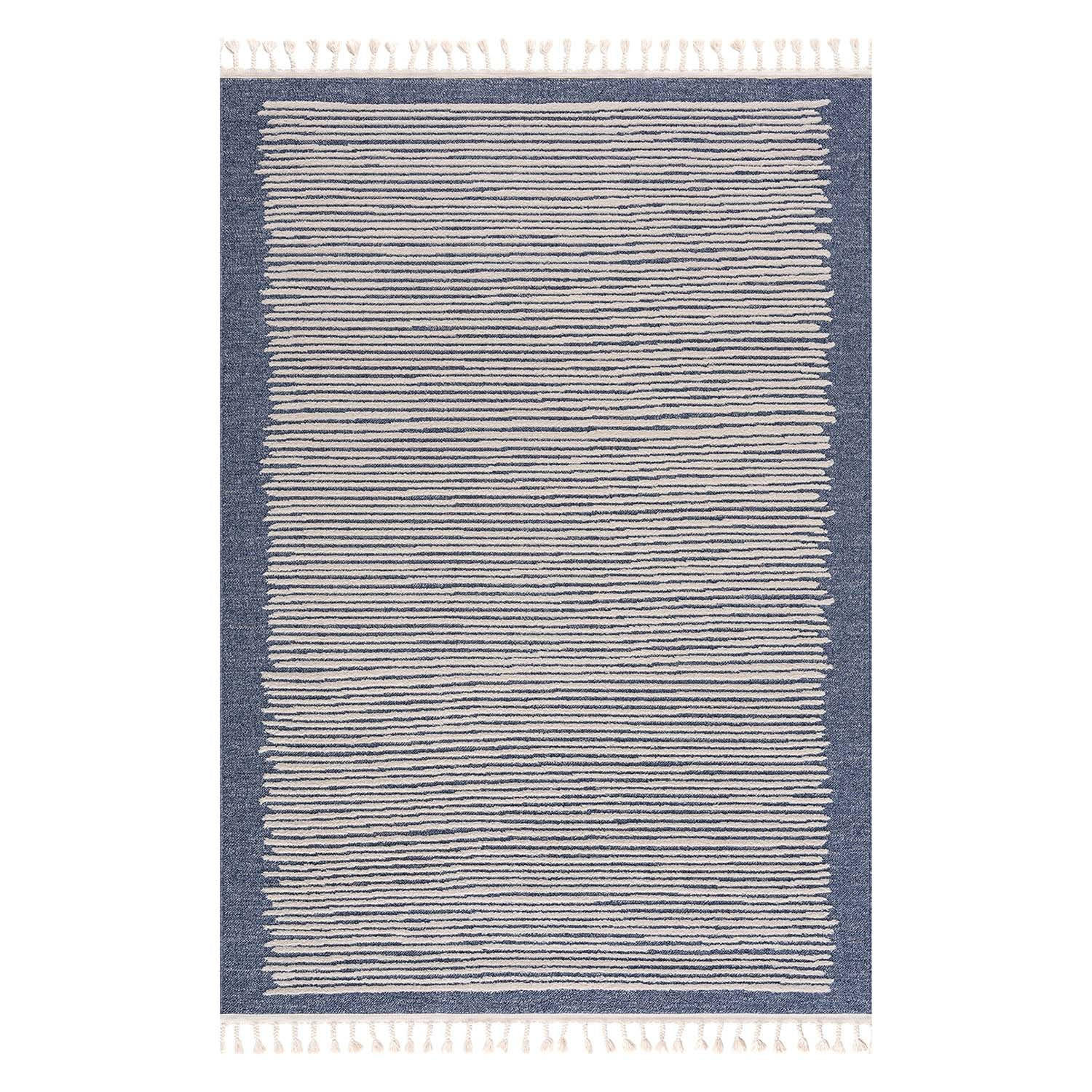 KURZFLOR-TEPPICH Art 2231 Blau 120x170 cm - Blau, Textil (120/170cm) - carpet city