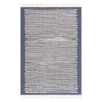 KURZFLOR-TEPPICH Art 2231 Blau 120x170 cm - Blau, Textil (120/170cm) - carpet city
