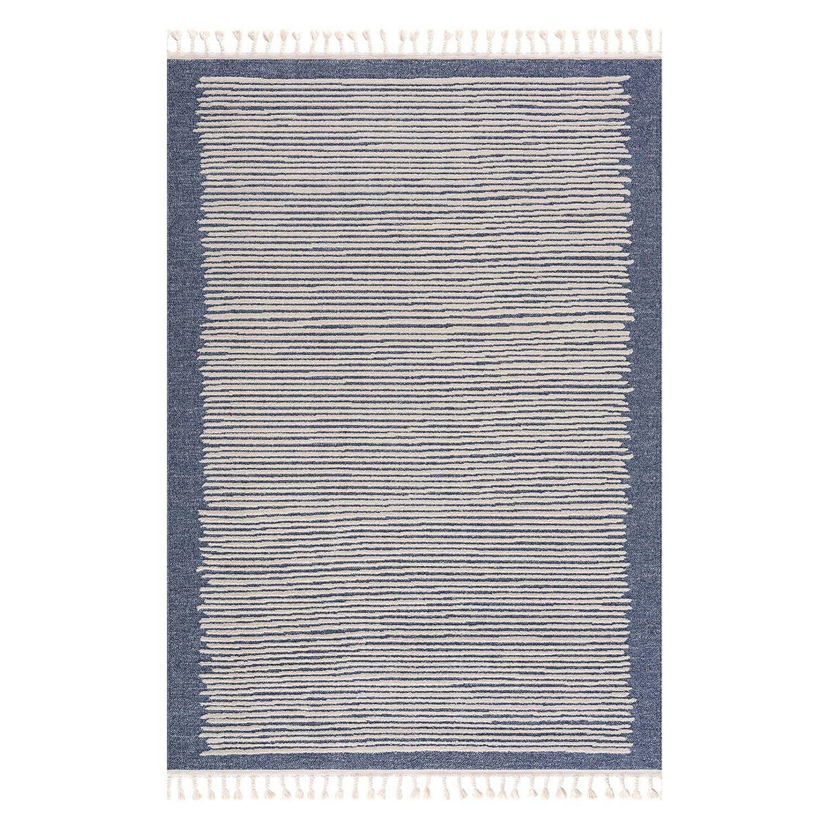 KURZFLOR-TEPPICH Art 2231 Blau 120x170 cm - Blau, Textil (120/170cm) - carpet city