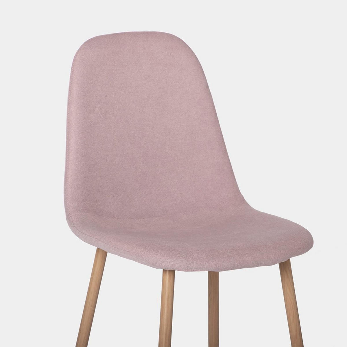 ESSZIMMERSTUHL Ellis Lila 45 cm x 86 cm - Lila, Textil (45/86/52cm)