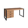 SCHREIBTISCH Boaz Braun 58/145/74 cm - Braun, Holz (58/145/74cm) - Starfurn