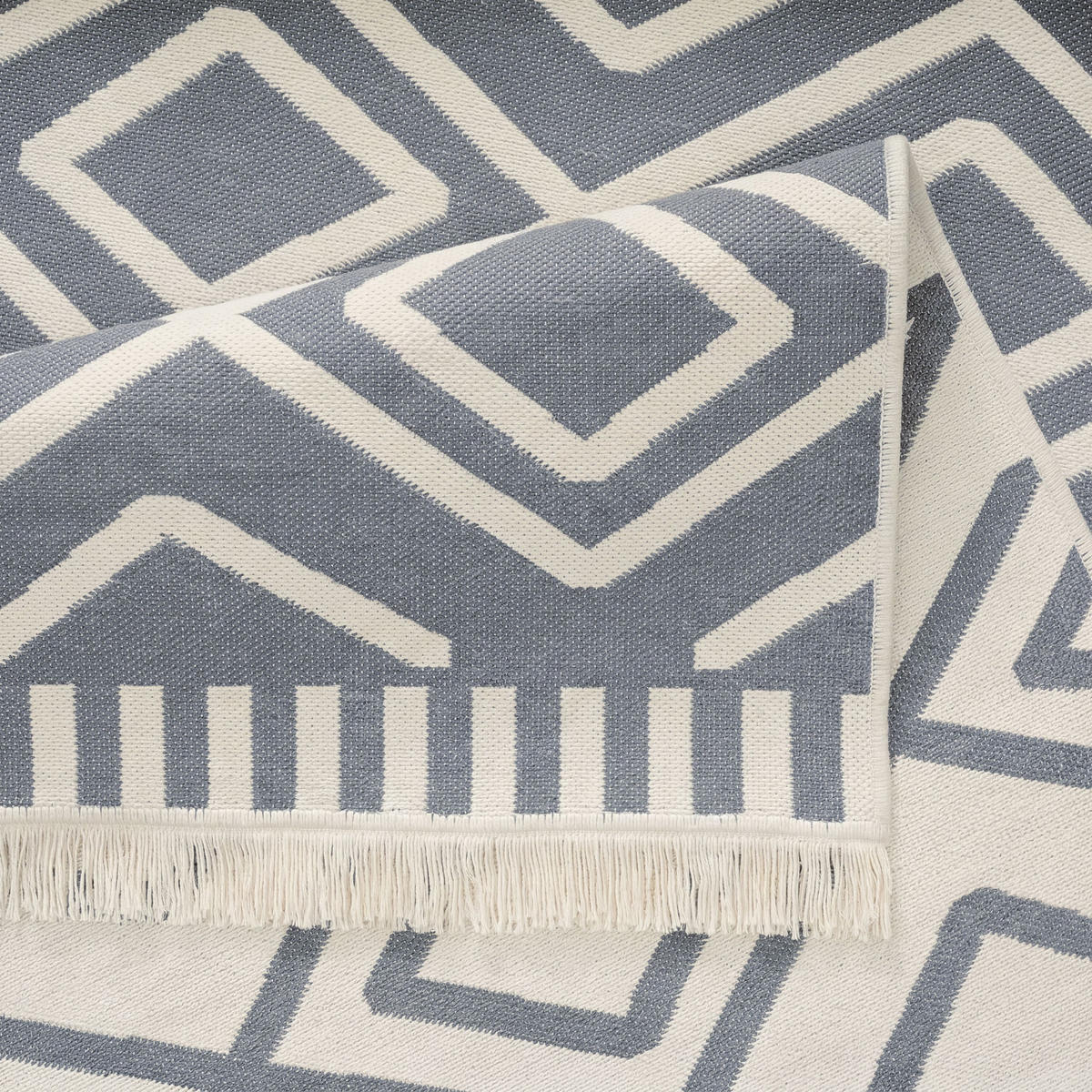 KURZFLORTEPPICH 60/90 cm Skandi 148 - Grau, Textil (60/90cm) - Paco Home