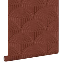 TAPETE 3D Muster 0.53 x 10.05 m - Rot, Papier (53/1000cm) - ESTAhome