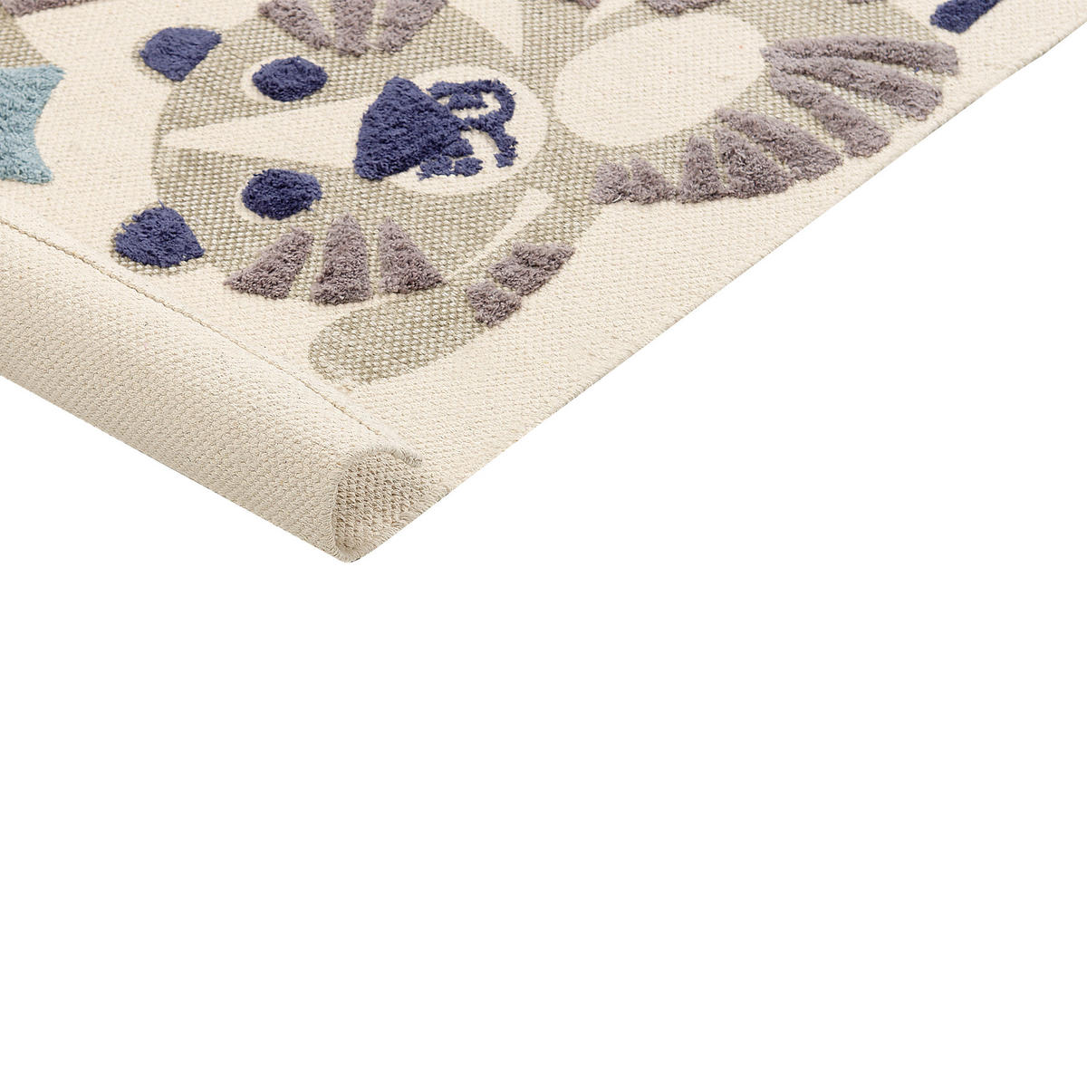 KINDERTEPPICH Singkil 150/80 cm - Beige, Textil (80/150cm) - Beliani