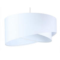 HÄNGELEUCHTE Weiß 50/23 cm - Weiß, Kunststoff (50/1/23cm) - ONZENO