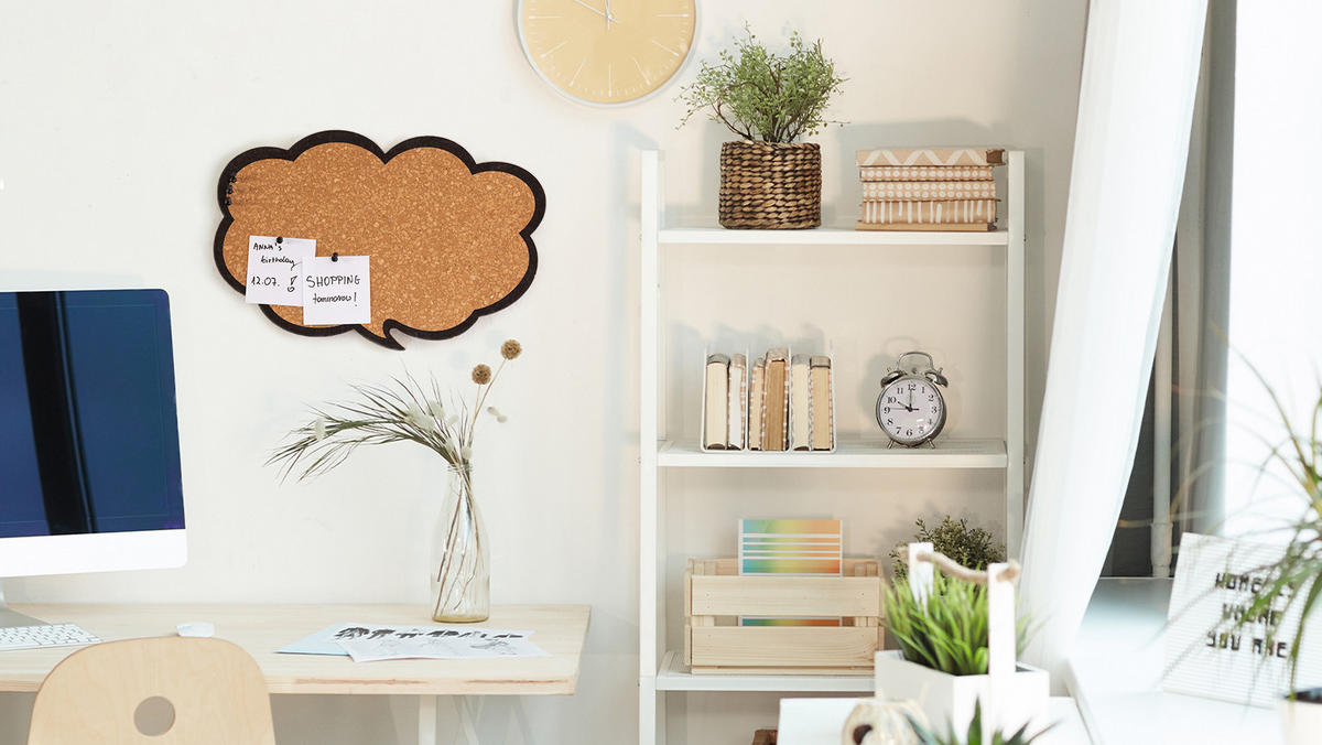 KORKTAFEL, CLOUD/Wolke 44x29 cm - Braun, Holz (44/29/1cm) - ALLboards