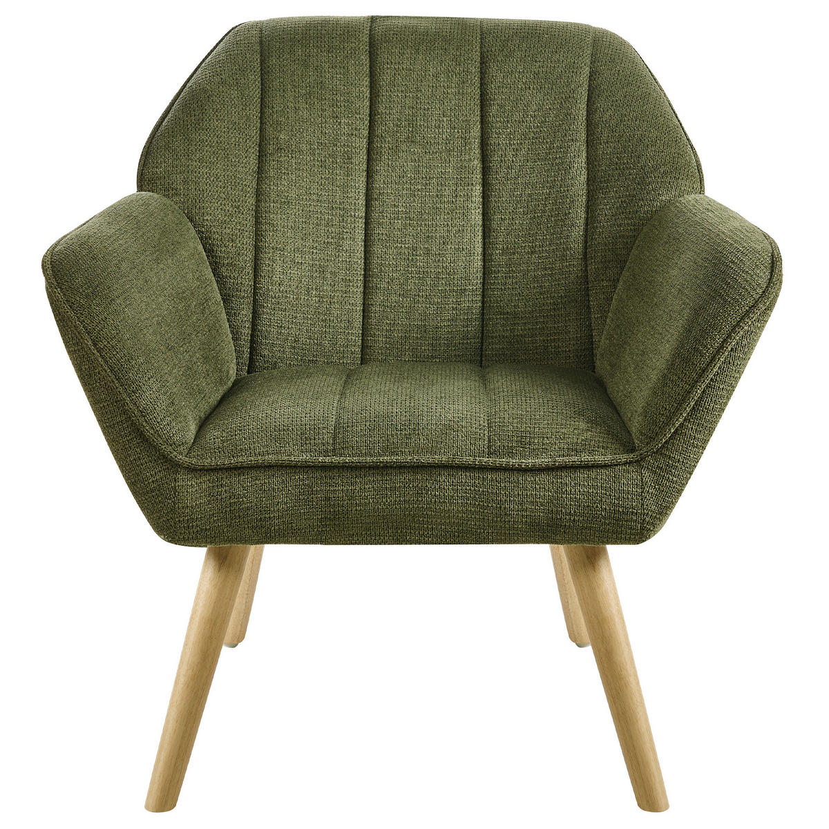 SESSEL Stoff Grün Torud - Grün, Textil (79/76/72cm) - Beliani