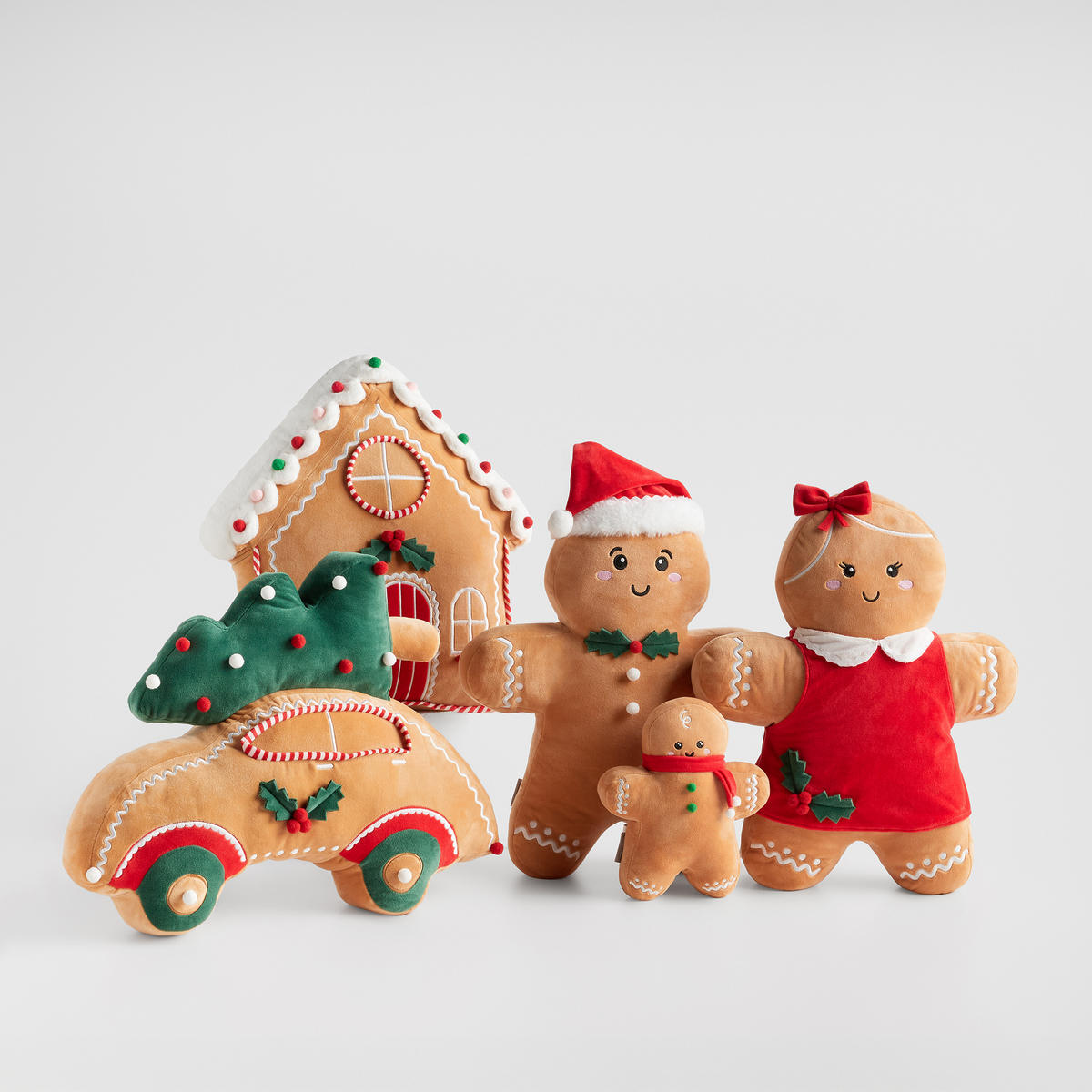 KUSCHELTIER Weihnachten Gingerson, 33x12x40cm - Beige, Textil (12/40/33cm) - home&you