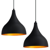 PENDELLEUCHTE Adash 26/30 cm - Goldfarben/Multicolor, Metall (26/30cm)