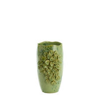VASE Amiata Grün 23/19/35,5 cm - Grün, Keramik (35.5cm) - Light & Living