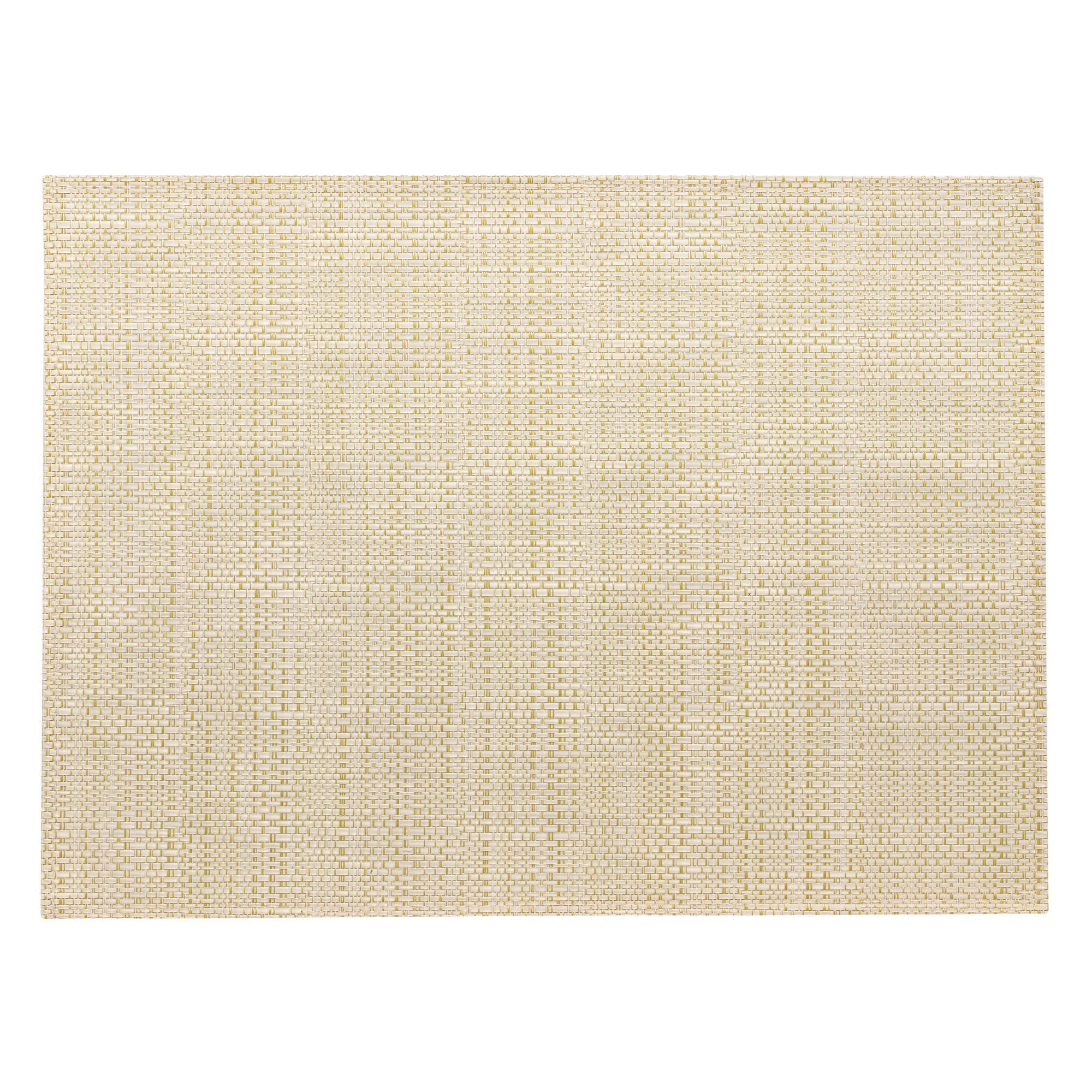 TISCHSET Canna schnee/gold 33 x 45 cm - Goldfarben, Textil (33/45cm) - Winkler