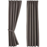 VORHANG 2ER SET NEWYORK HxB 225x140 cm Taupe - Taupe, Textil (140/225cm) - Gardinenbox