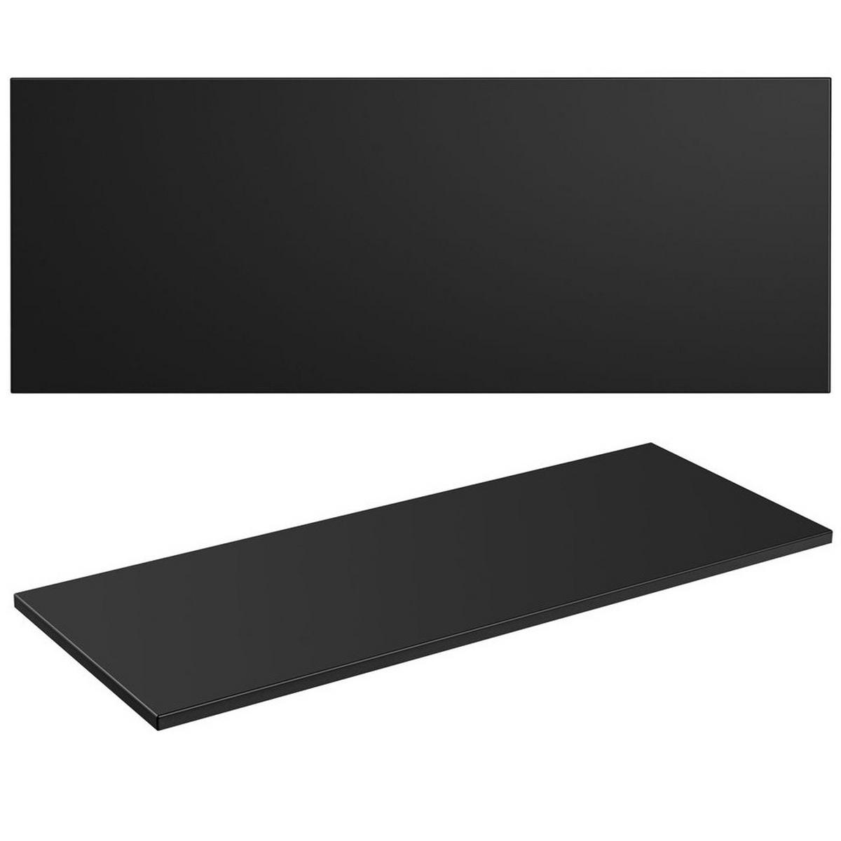 BADMÖBEL-SET 5-TLG. Adelaide-56 - Schwarz, Holzwerkstoff (220/200/47cm) - Lomado