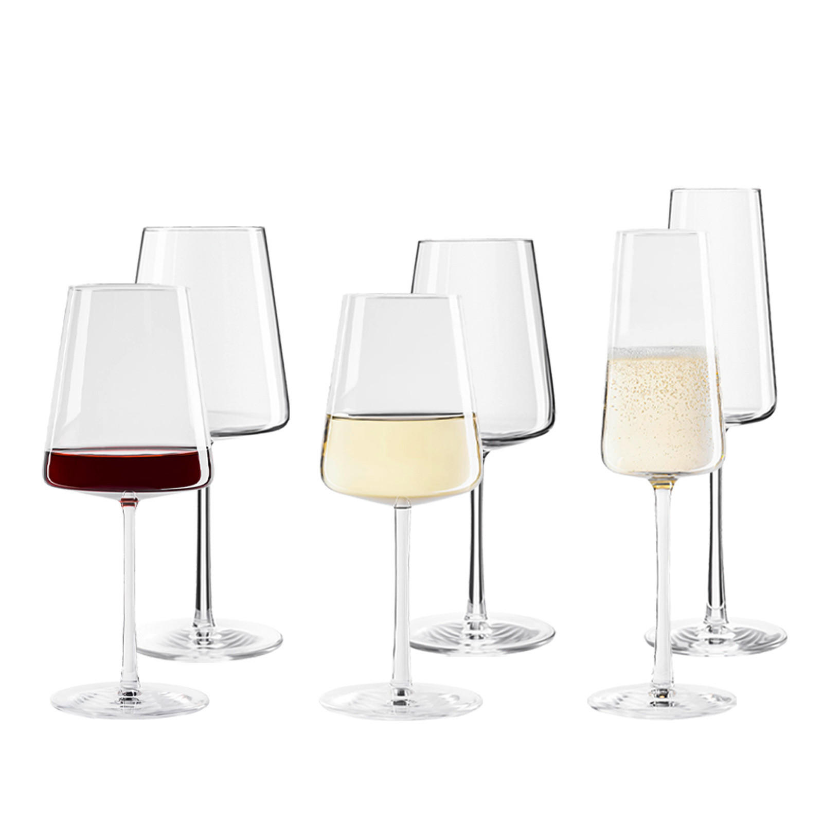 WEIN- UND SEKTGLÄSER Power transparent 6er Set - Transparent, Glas - Stölzle Lausitz