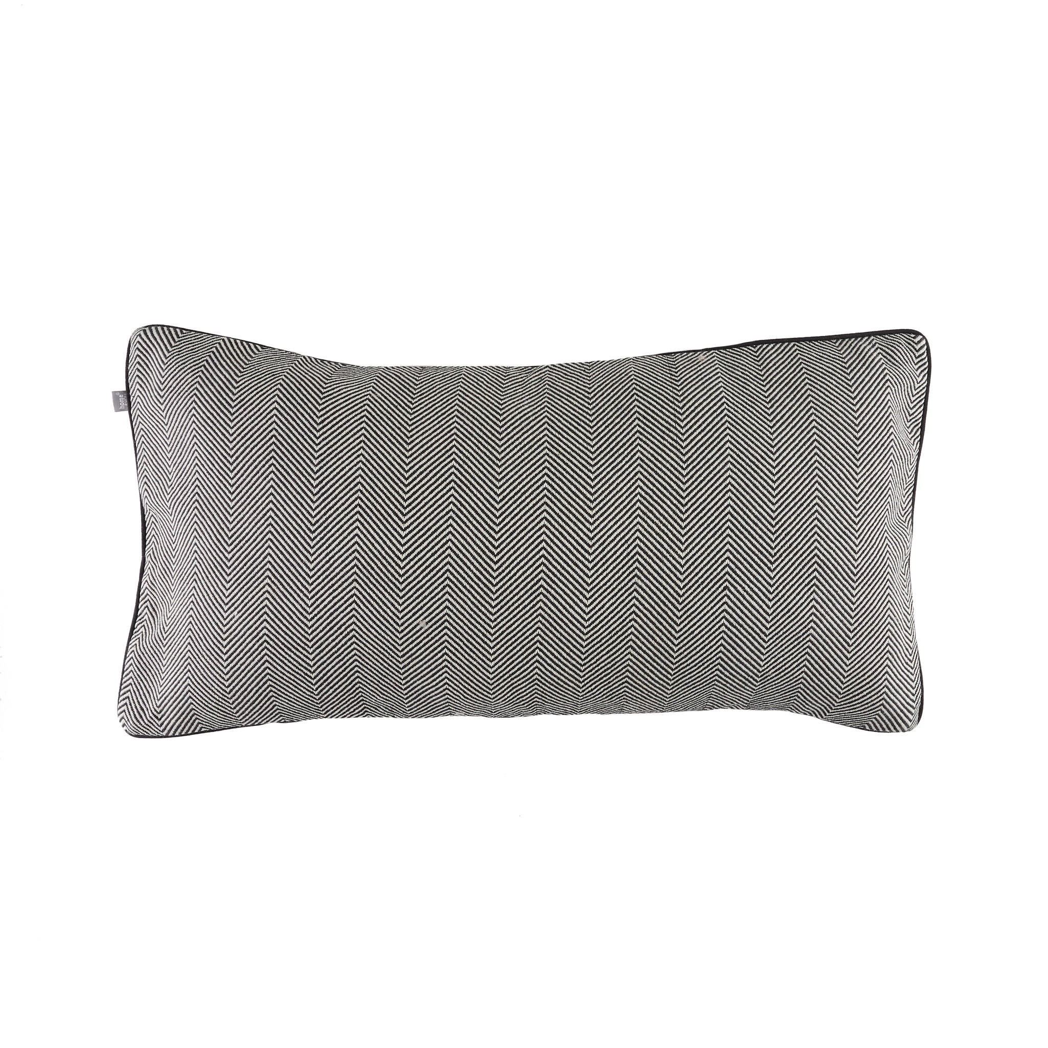 KISSENBEZUG Catron - Dunkelgrau, Textil (30/60cm) - home&you