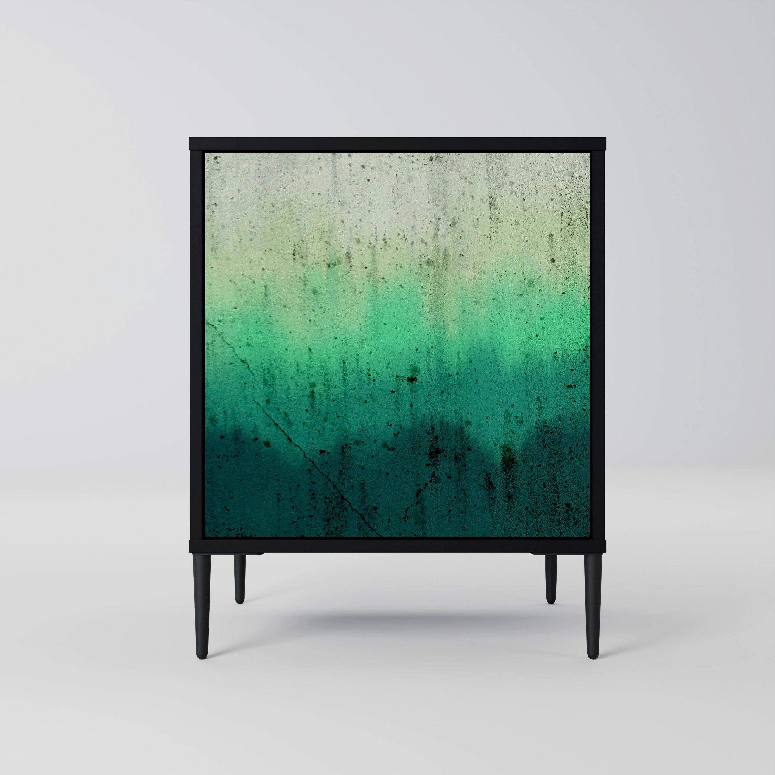 SpaceRebels Sideboard Schwarz 57.5x72.5x42 cm