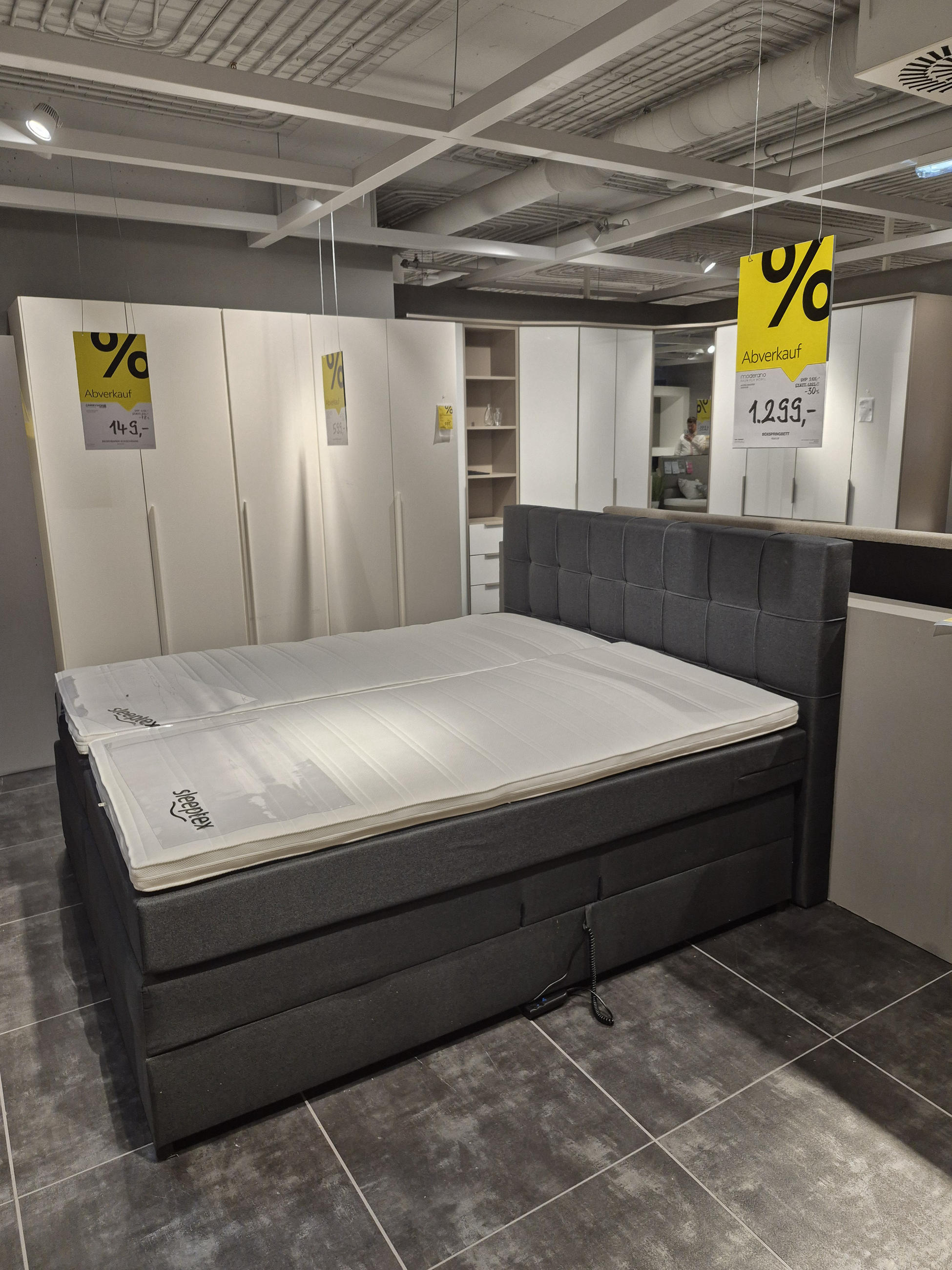 Boxspringbett Vegas Lux - Moderano