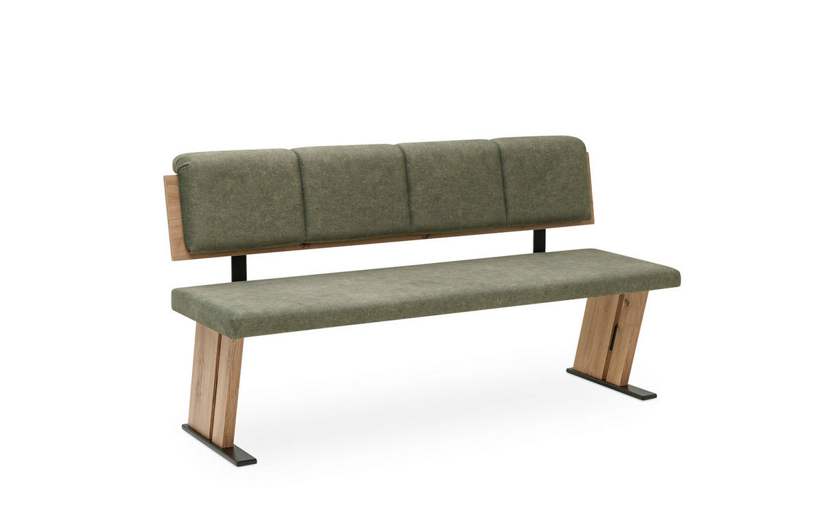 ESSGRUPPE Modern Dolorita 1 für 5 Personen Dekor Artisan Eiche/Grün - Eiche Artisan/Grün, Kunststoff (140/87/60cm) - 58aufmkessel
