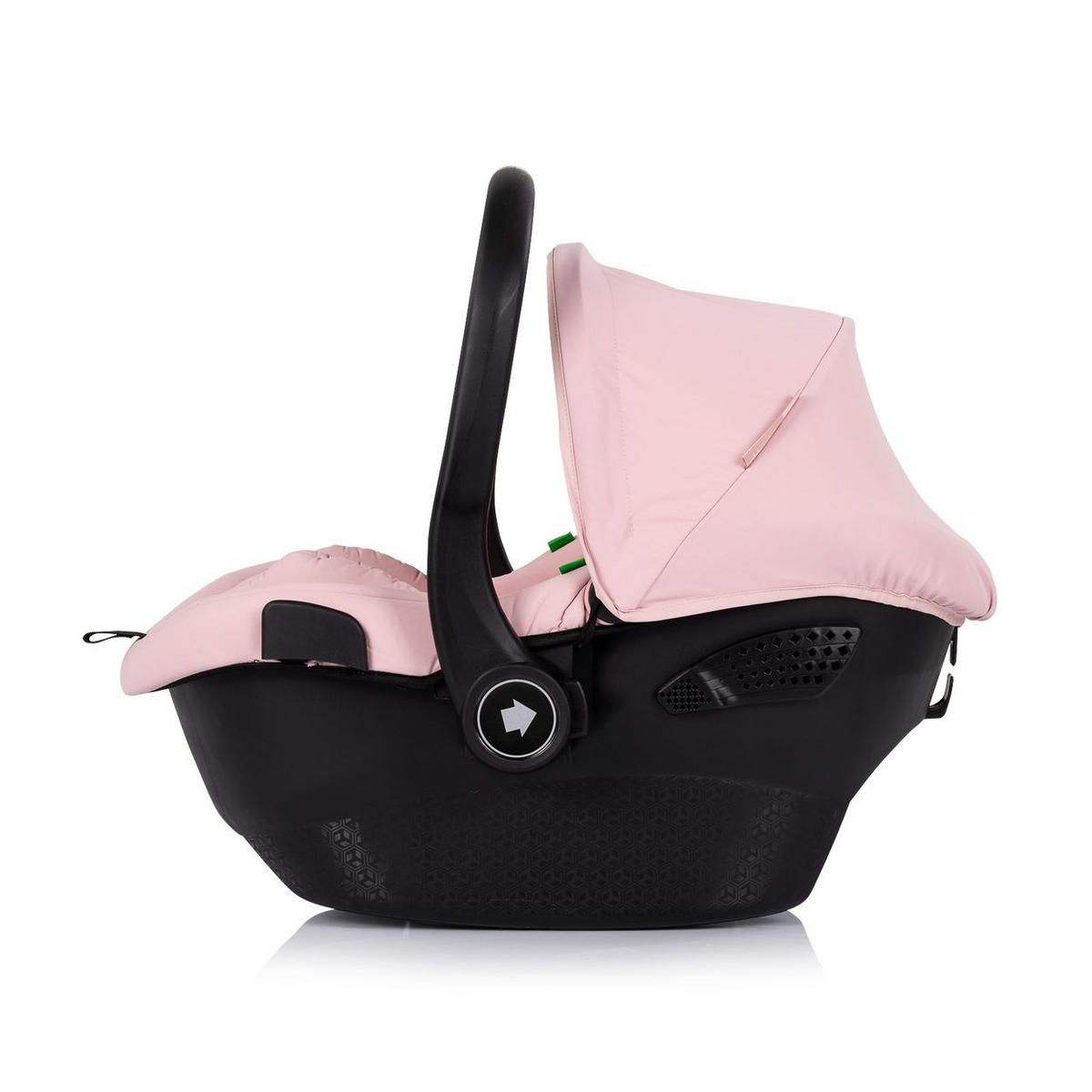 BABYSCHALE Set Isofix Pearl rosa i-Size (40-85cm) Isofix-Basis-Station Adapter - Rosa, Kunststoff (43/56/60cm) - Chipolino