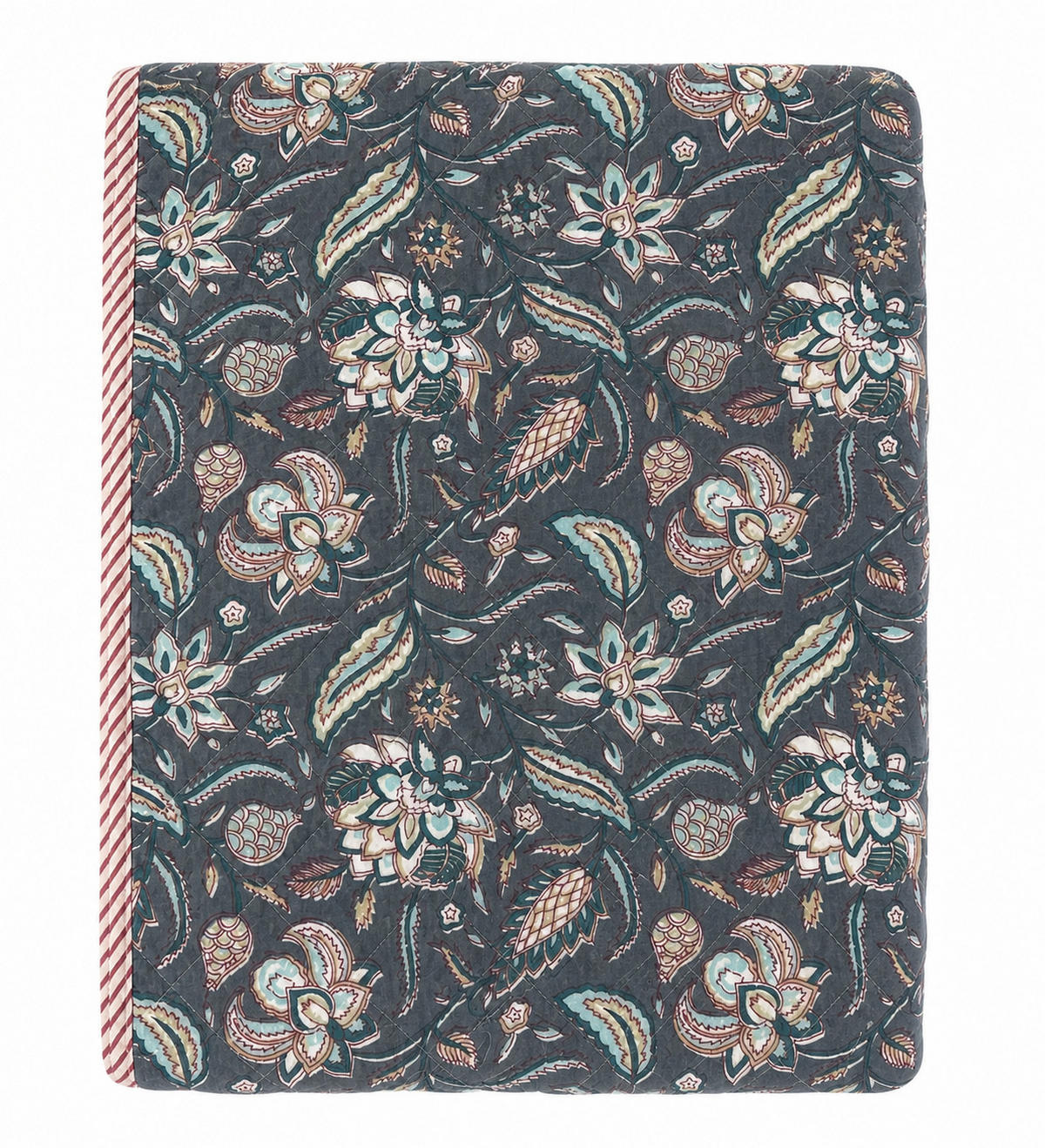 WOHNDECKE Baumwolle 140x180 cm Quilt-Optik – Gesteppt, Weich & Modern - Multicolor, Naturmaterialien (140/180cm) - AU Maison
