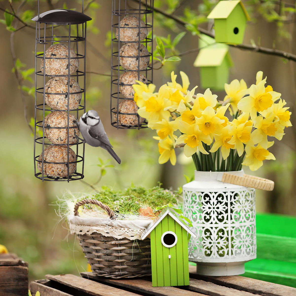 MEISENKNÖDELHALTER - Grau, Kunststoff/Metall (8.5/31/8.5cm) - Relaxdays