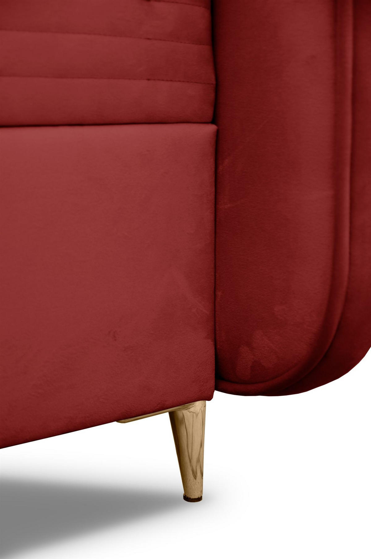 BOXBETT Alize - Rot, Holzwerkstoff/Textil (180/200cm) - Fun Möbel