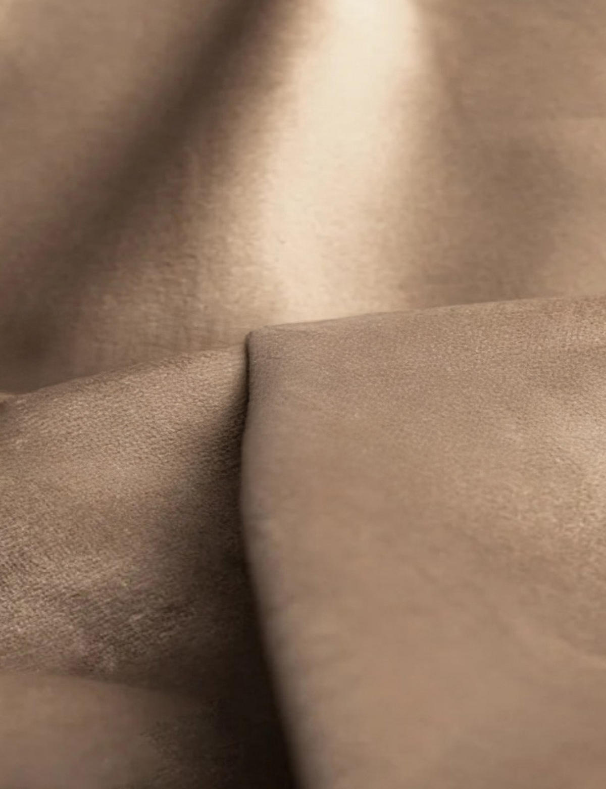 ECKSOFA L-Form Averro, stoff Bluvel, Latte, Rechts - Beige, Holz (280/150cm) - Kaiser Möbel