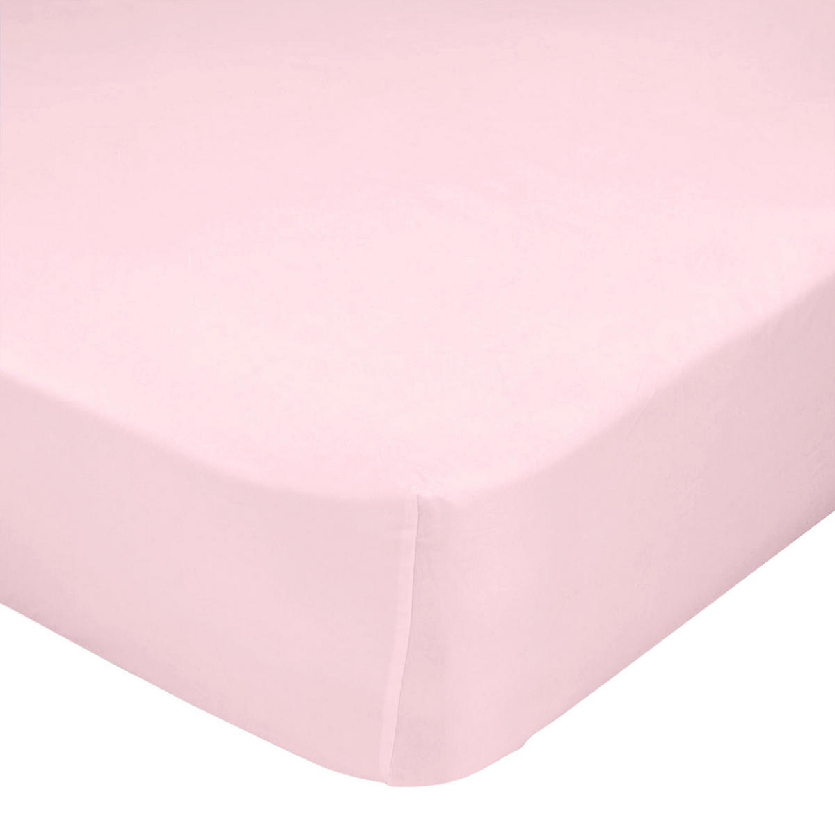 SPANNBETTTUCH basic 60x120x14 cm (kinderbett) hellrosa - Hellrosa, Textil (70/140cm) - Happy Friday