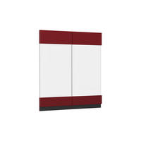 KUCHYŇSKÁ DVÍŘKA R-Line Červená - červená, kompozitní dřevo (59.2/59/1.6cm) - Vicco