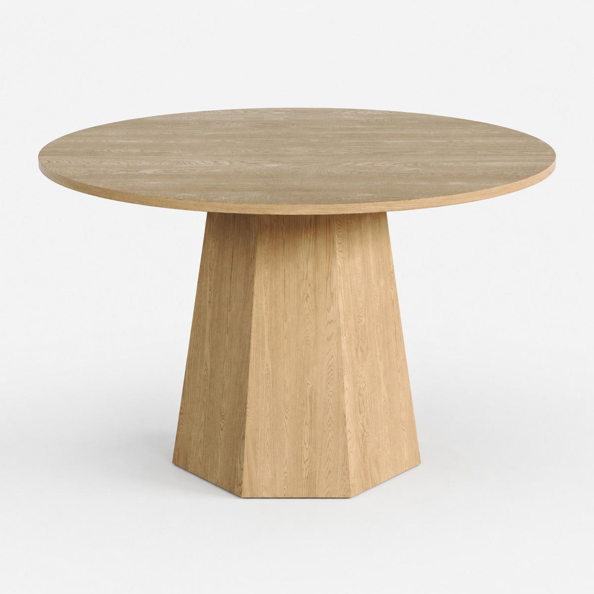 ESSTISCH 120 cm skandinavischer Stil DE-39826 Eichenfarbe - Eichefarben, Holzwerkstoff (120/120/75cm) - ComfortXL