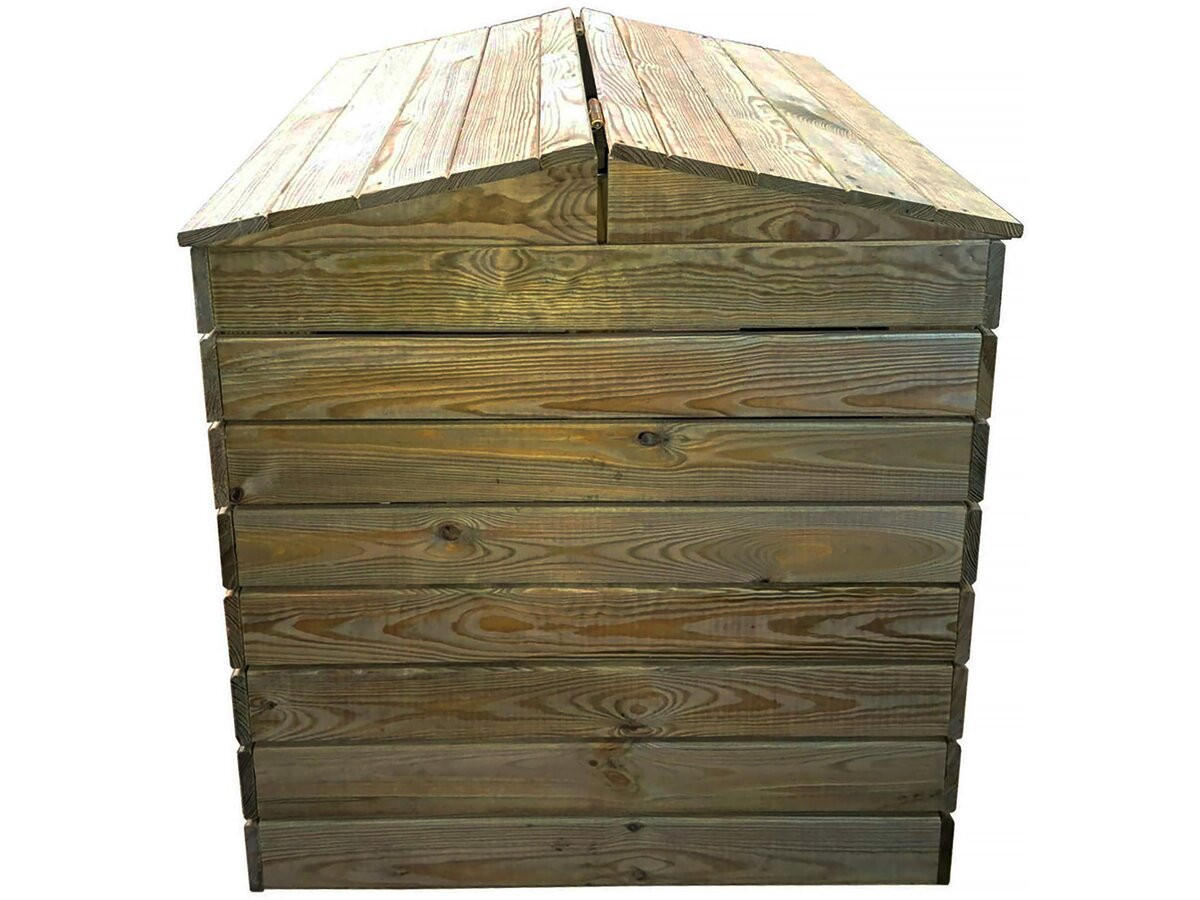 KOMPOSTER douglas Braun - Braun, Wellpappe (80/85/80cm) - Habitat Garten