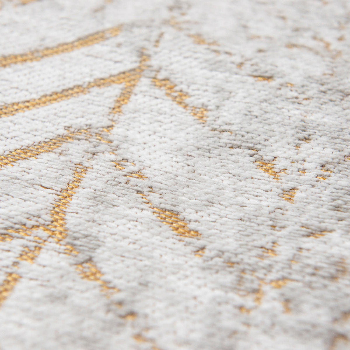 TEPPICH Central Yellow Mad Men 80/250 cm - Beige, Textil (80/250cm) - Louis De Poortere