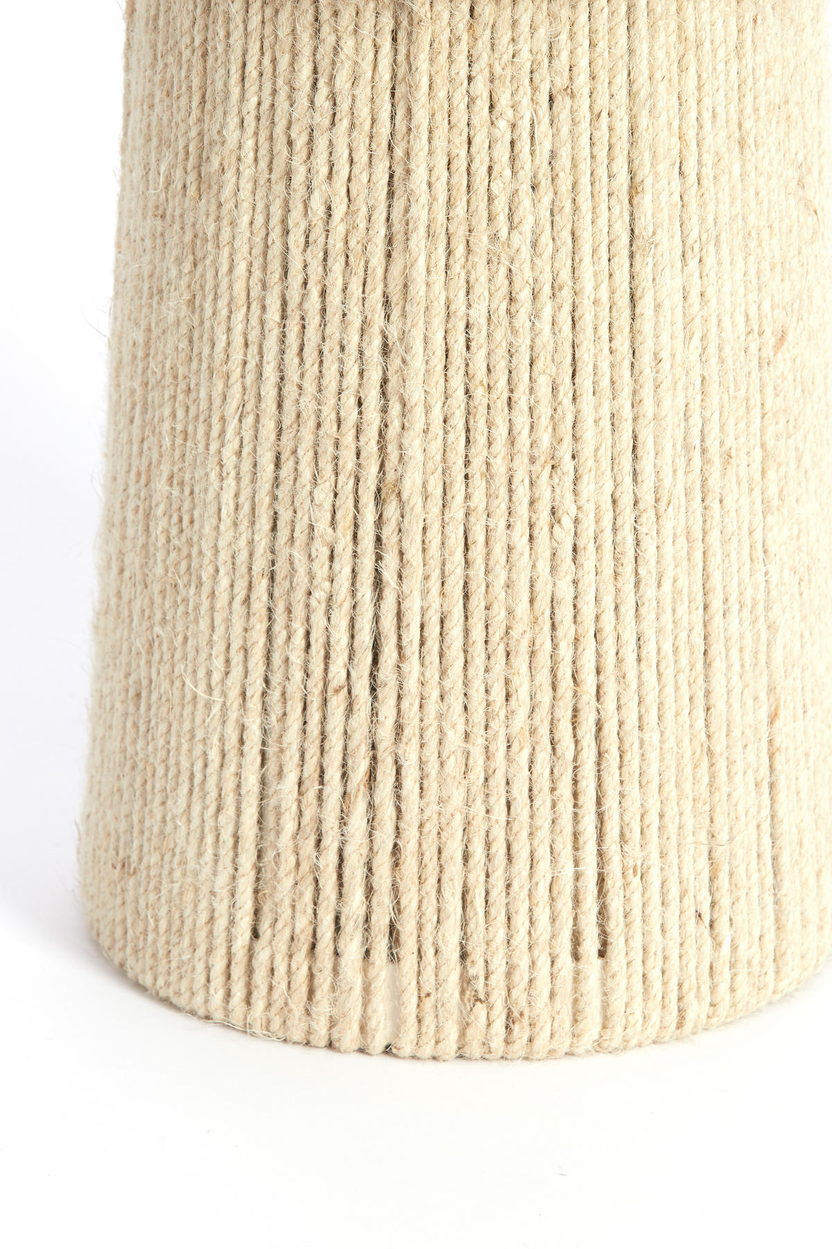 TISCHLAMPE Pitino Braun Ø21,5/54,5 cm - Beige, Textil (21.5/21.5/54.5cm) - Light & Living