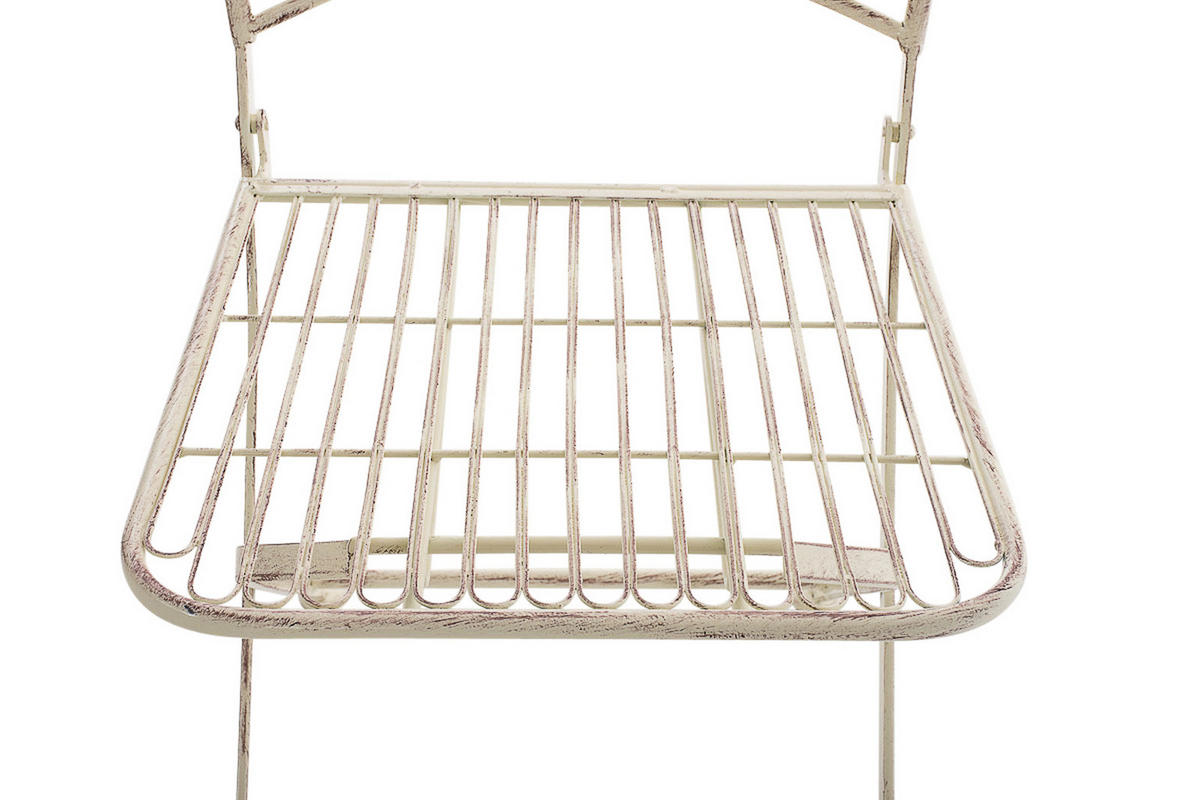GARTENSTÜHLE Adelia - 2er Set antik-creme - Naturfarben, Metall (42/94/37cm) - TPFGarden