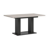 ESSTISCH MOTION (B/H/T: ca. 150/76/90 cm) in grau/Kaschmir - Grau, Holzwerkstoff (90/150/76cm)