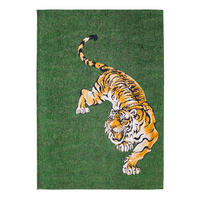 TEPPICH Green On Fire Pop 140/200 cm - Grün, Textil (140/200cm) - Louis De Poortere