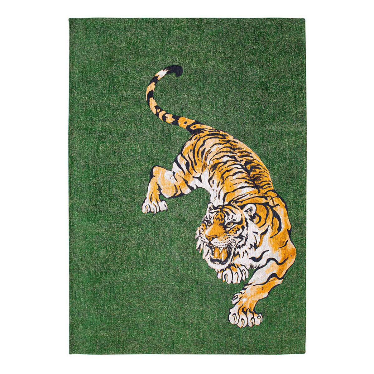 TEPPICH Green On Fire Pop 140/200 cm - Grün, Textil (140/200cm) - Louis De Poortere