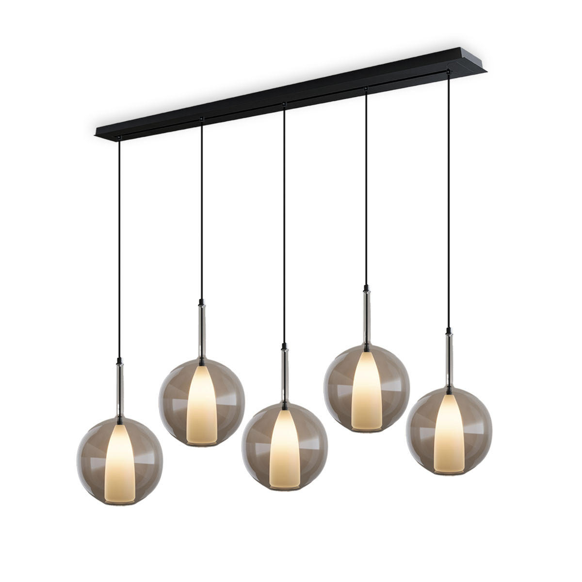 HÄNGELEUCHTE Belluna Klar Ø 24cm - Klar, Glas (24/24/45cm) - s.luce