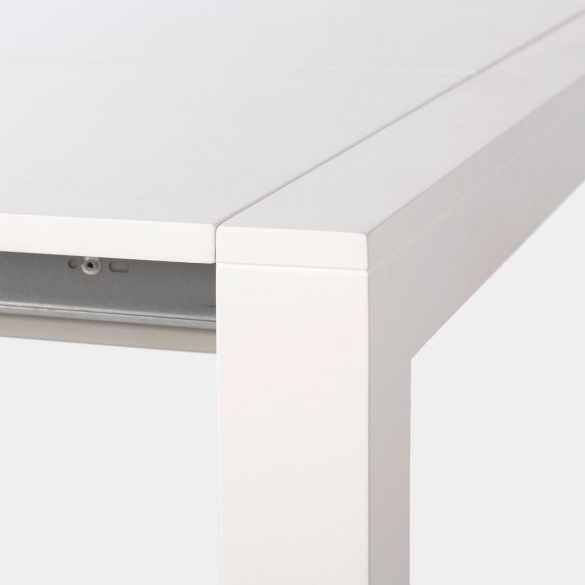 AUSZIEHBARER TISCH Mara Weiß 140 -190 cm x 78,5 cm - Weiß, Holzwerkstoff (90/140/78cm)