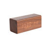 WECKER Braun 7.1/16/7 cm - Braun, Holz (16/7/7.1cm) - Karlsson