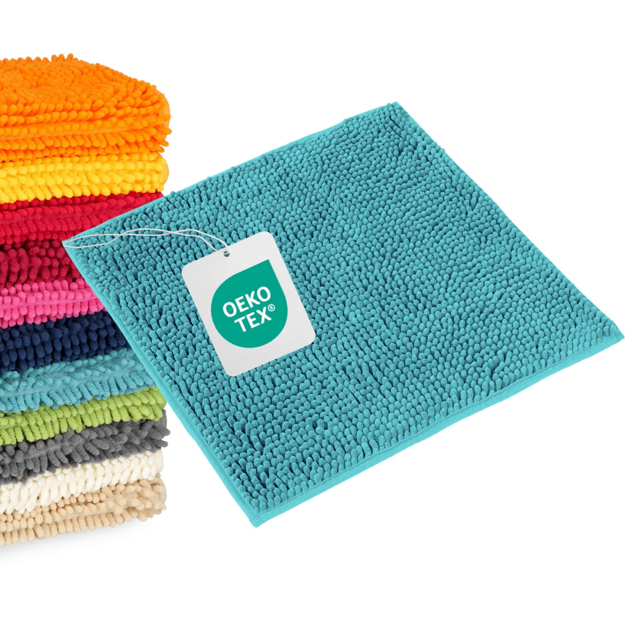 BADEMATTE PARIS - Petrol, Textil (45/45cm) - WohnDirect