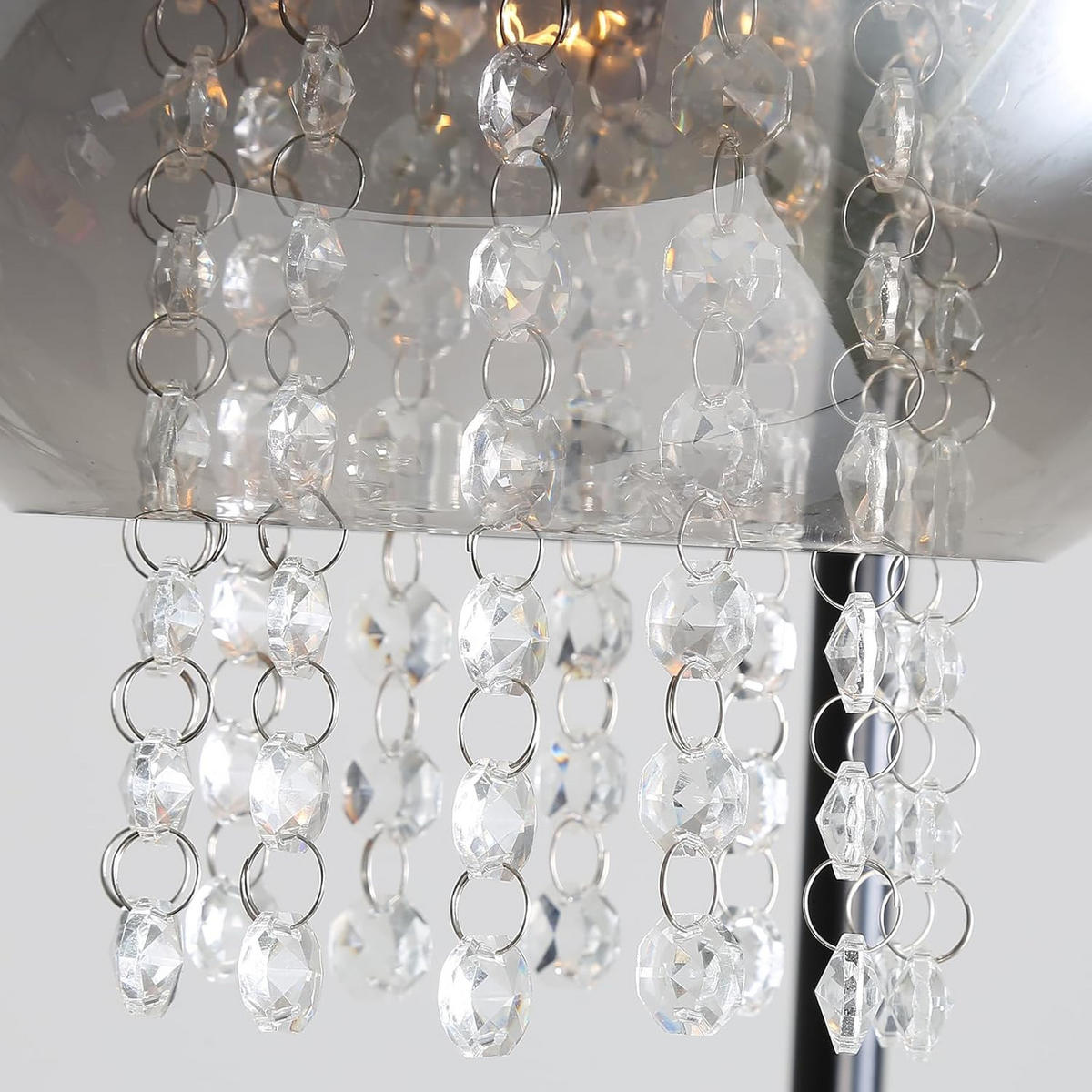 STEHLAMPE Jyxqa 45.0/25.0/163.5 cm - Schwarz, Metall (45/25/163.5cm) - ZMH