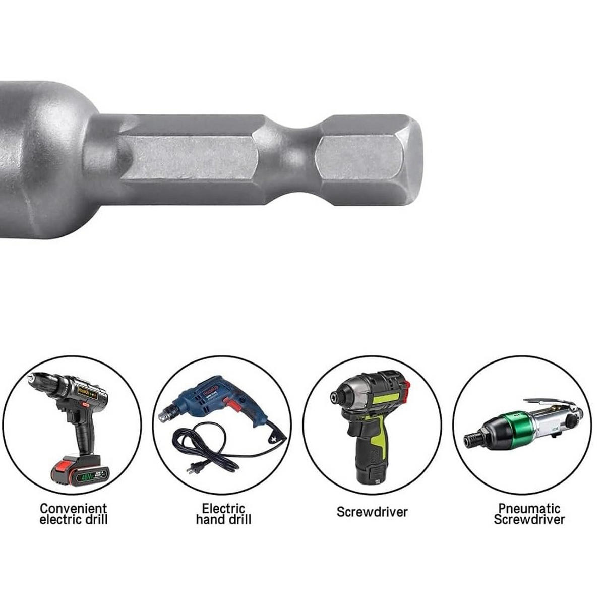 BIT-SATZ,11MM - Schwarz, Metall (6.5/1.1/1.1cm) - LIBRATON