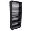 BÜCHERREGAL R6 Anthrazit 74/35/180 cm - Anthrazit, Holzwerkstoff (74/180/35cm) - Matkam Möbel
