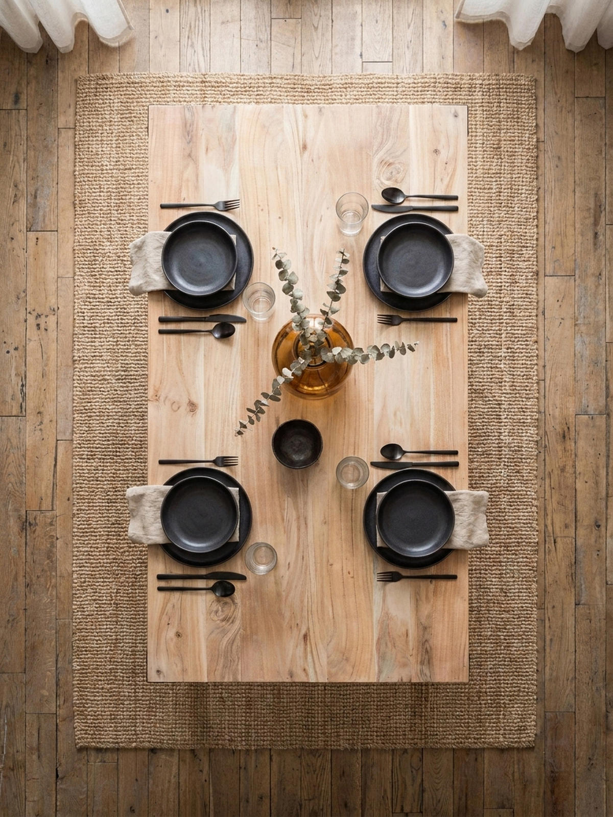 ESSTISCH Massivholz Metall Rechteckig Industrial, Akazie 180x90x76 cm - Schwarz/Akaziefarben, Holz/Metall (90/180/76cm) - KADIMA DESIGN