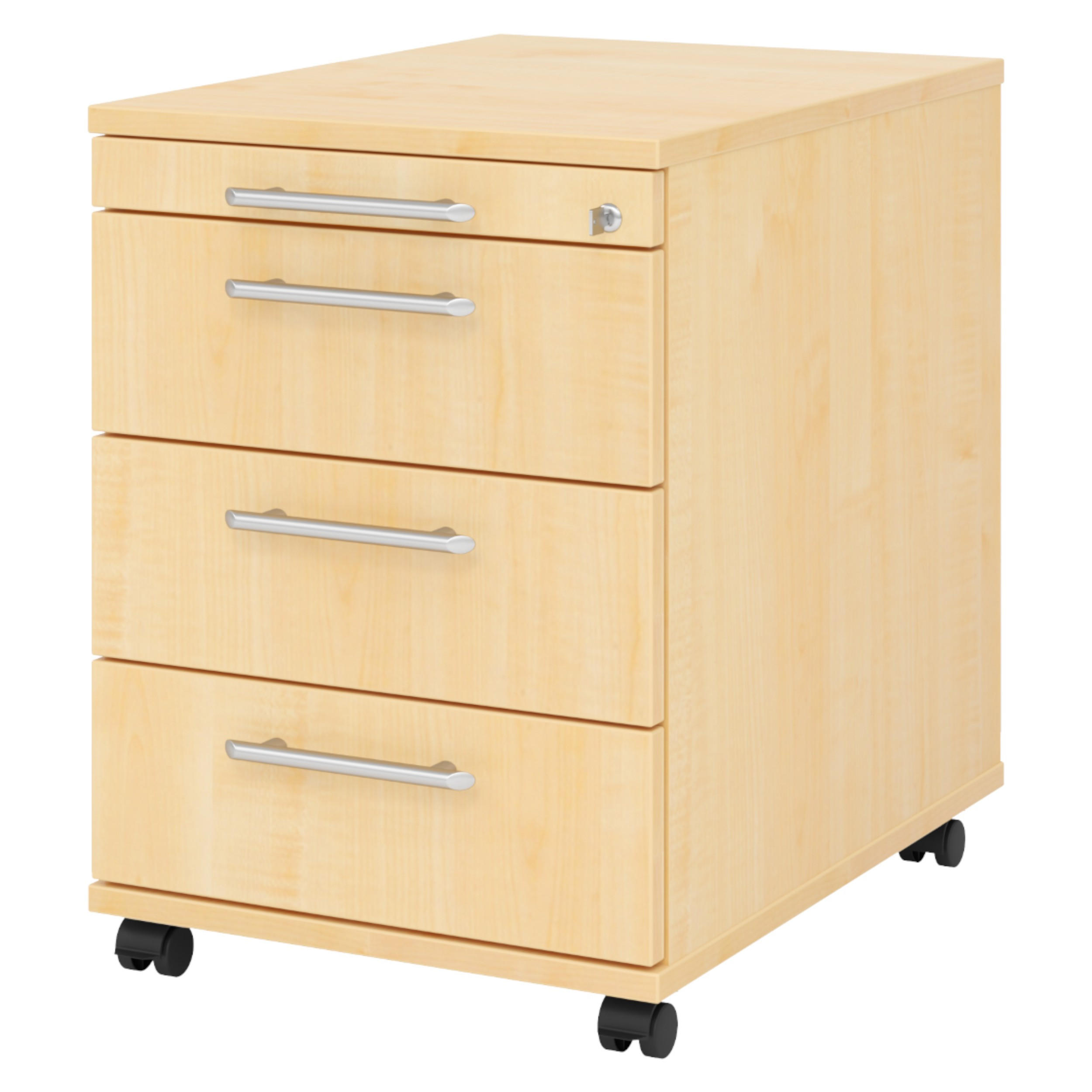 bümö Rollcontainer Ahorn 42.8x59x58 cm