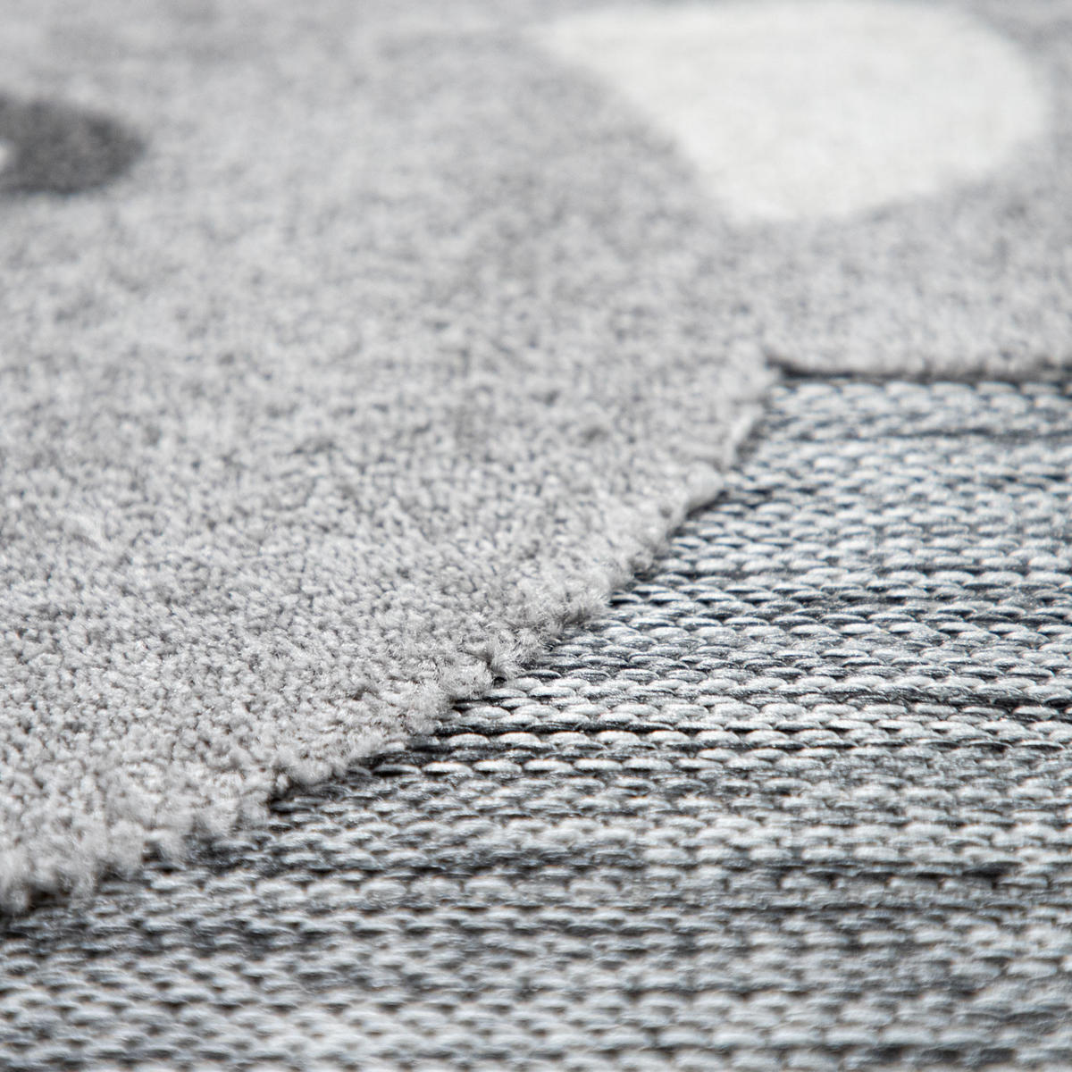 KINDERTEPPICH 200/200 cm Tweet 461 - Grau, Textil (200/200cm) - Paco Home