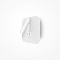 WANDLEUCHTE Ios 176 - Weiß - 6.5/13/13 cm - Weiß, Kunststoff (13/13/6.5cm) - Maytoni