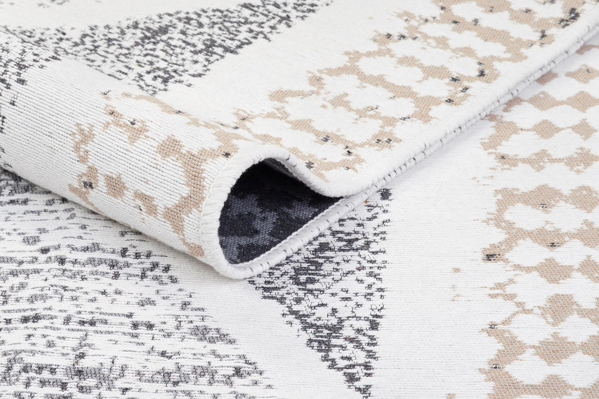 TEPPICH AZTECA Grau 120/170 cm - Grau, Naturmaterialien (120/170cm) - Tapiso